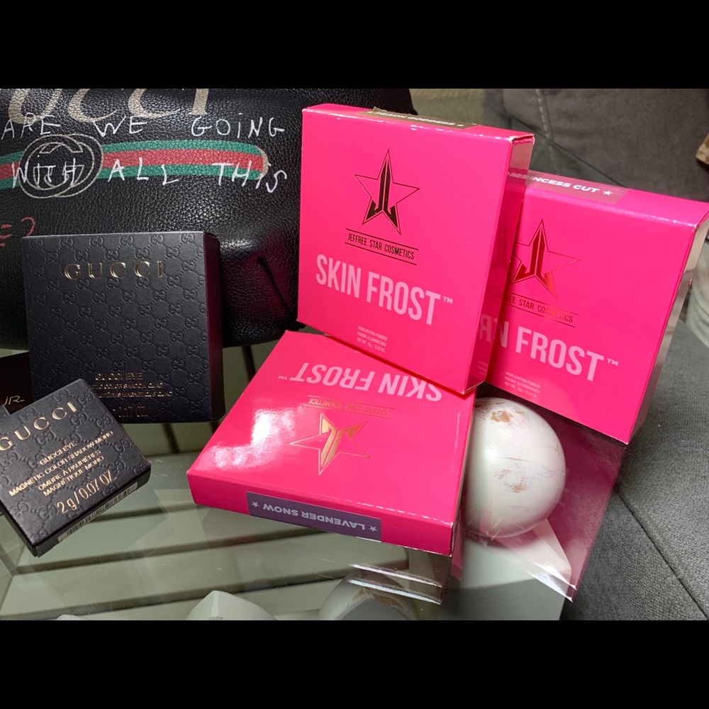 8 PIECE MAKEUP LOT GUCCI JEFFREE STAR TOO FACED - Picture 3 of 8